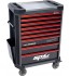 387 GEREEDSCHAPSKIST - TECH SERIES ROLKAST - 9 LADEN